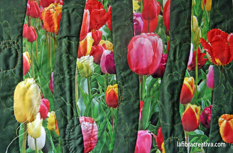 kit patchwork tulipanes